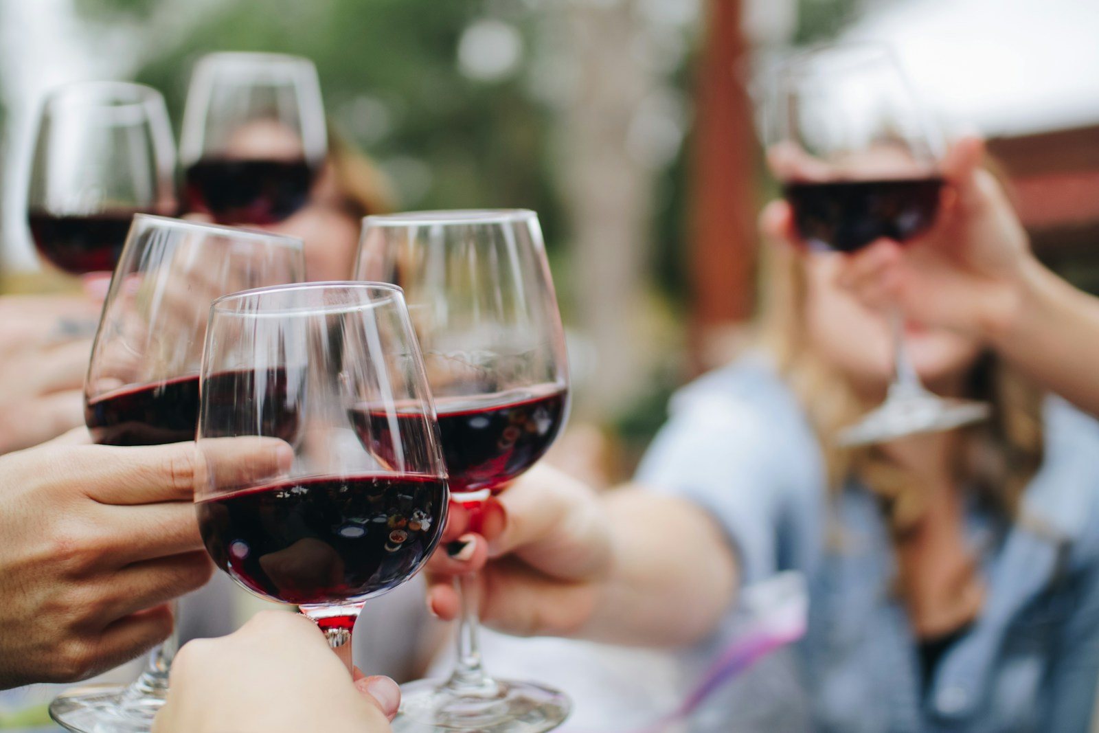 Taças de vinho